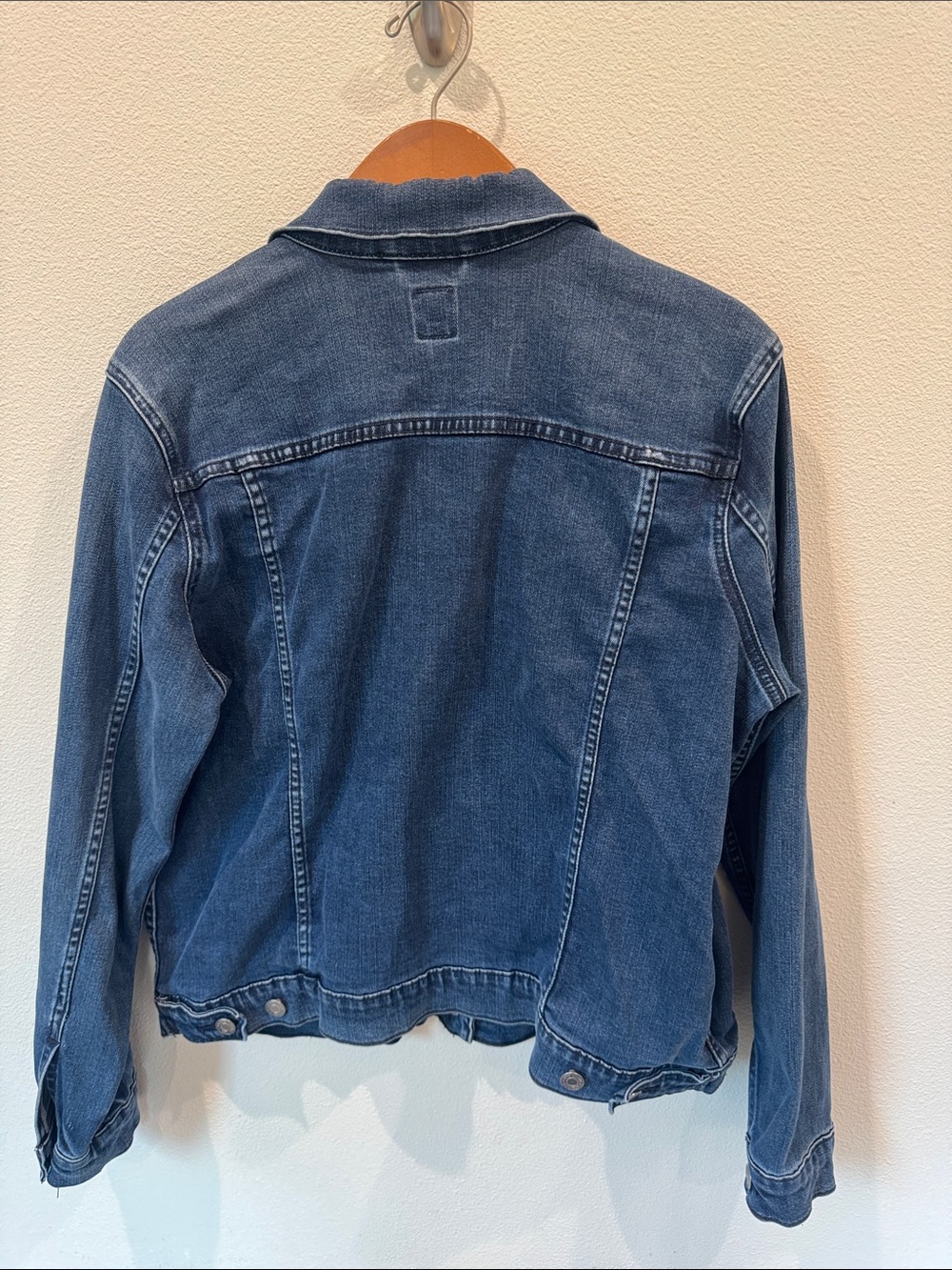 GAP Women's Dark Blue Denim Jacket - Picture 7 of 7
